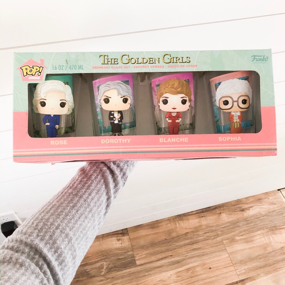 Funko Pop! The Golden Girls Drinking Glass Set